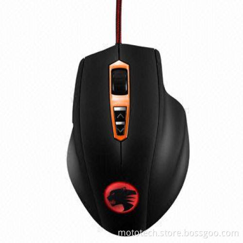 Wired newest ergonomic gaming mouse, made of ABS, with 7 buttons